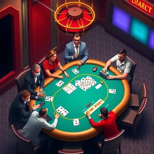 Meja live casino dengan dealer profesional di platform rajagacor88 Indonesia